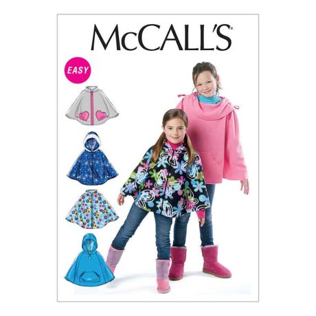 M6431 Children's/Girls' Ponchos