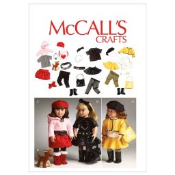 M6669 Clothes For 18' Doll, Accessories and Dog