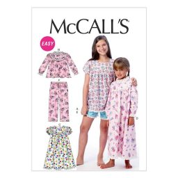 M6831 Children's/Girls' Tops, Gowns, Short and Pants