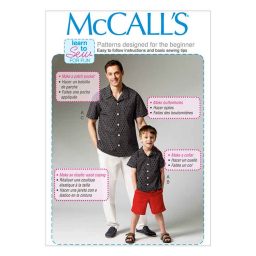 M6972 Men's/Boys' Shirt, Shorts and Pants