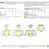 M7208 Misses' Aprons and Petticoat