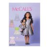 M7707 Children/Girls' Dresses and 18" Doll Dress