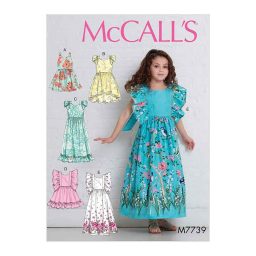 M7739 Children's/Girls' Dresses