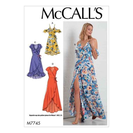 M7745 Misses' Dresses