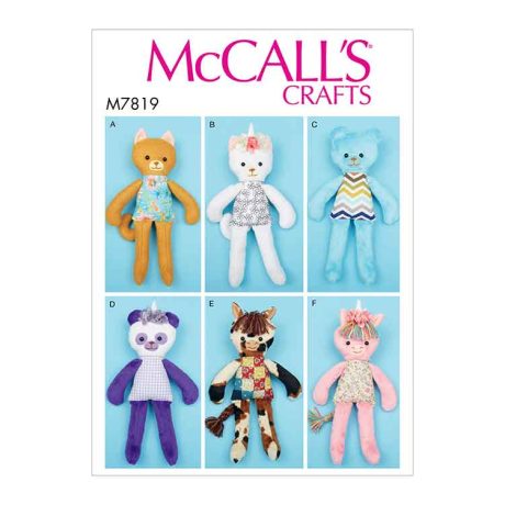 M7819 Soft Toy Animals