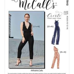 M7910 Misses' Jumpsuits