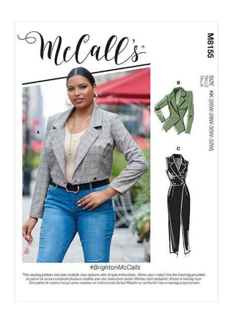 M8155 Misses' & Women's Jacket & Vest