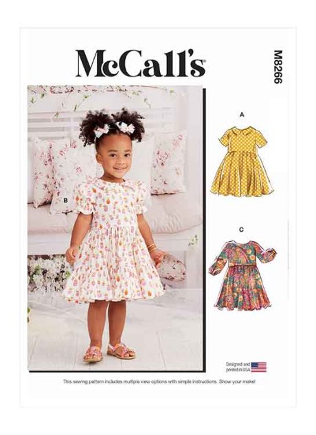 M8266 Toddlers' Dresses