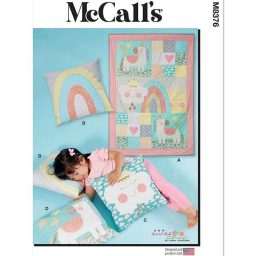 M8376 Quilt or Wall Hanging and Pillows Sew Sweet Chic by Susan Cousineau