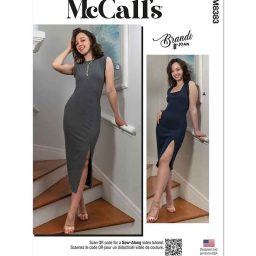 M8383 Misses' Knit Dresses by Brandi Joan