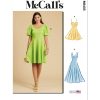 M8405 Misses's Dress With Sleeve and Length Variations