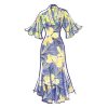 M8406 Misses' Dress with Sleeve and Hemline Variations