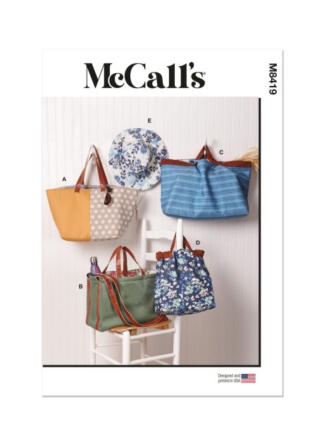 M8419 Tote Bags and Hat