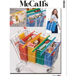 M8420 Shopping Cart Bags and Coupon Case