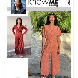 ME2008 Misses' and Women's Jumpsuit by Handmade Millennial