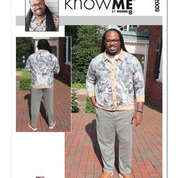 ME2009 Men's Knit Button Up Top and Pants by Julian Creates