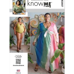 ME2037 Women's One-Piece Swimsuit and Cover-Up
