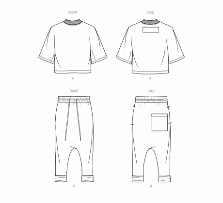 ME2048 Men's Knit Top and Joggers