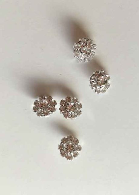 10mm rhinestone buttons