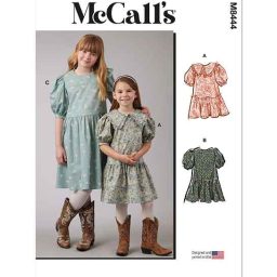 M8444 Children's and Girls' Dresses