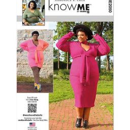 ME2050 Misses' and Women's Knit Dress in Two Lengths by Aaronica B. Cole