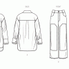 ME2052 Misses' Shirt and Pants by Beaute' J'adore