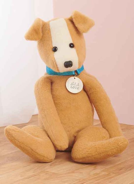 S9807 Poseable Plush Animals by Elaine Heigl Designs