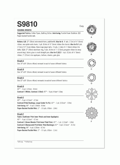 S9810 Seasonal Wreaths