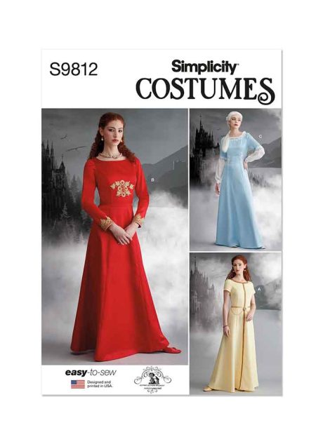 S9812 Misses' Costumes