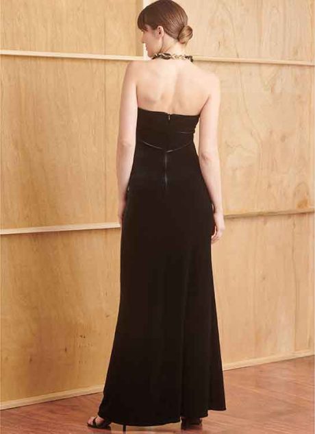 S9820 Misses' Knit Dresses and Shrug