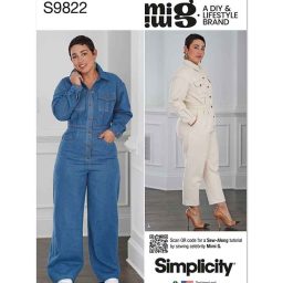 S9822 Misses' Jumpsuits by Mimi G Style