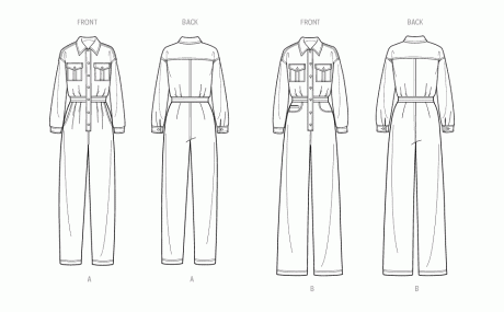 S9822 Misses' Jumpsuits by Mimi G Style