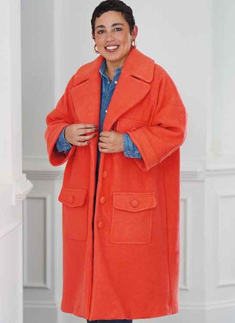 S9824 Misses' Coat in Two Lengths by Mimi G Style