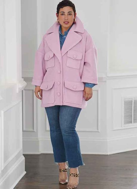 S9824 Misses' Coat in Two Lengths by Mimi G Style