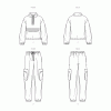 S9828 Unisex Sweatshirt and Pants