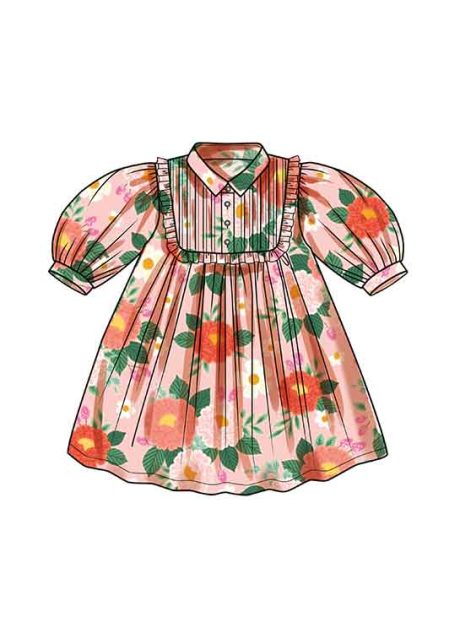 S9830 Children's Dresses