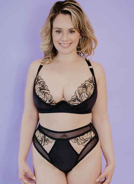 S9833 Misses' and Women's Bra, Panty and Thong by Madalynne Intimates
