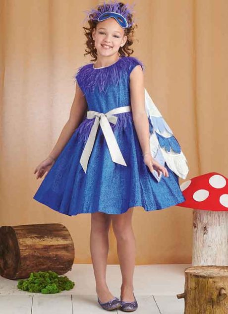 S9836 Children's and Girls' Costumes by Andrea Schewe Designs