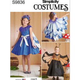 S9836 Children's and Girls' Costumes by Andrea Schewe Designs