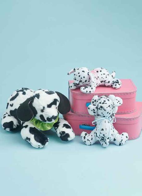 S9837 Plush Animals by Carla Reiss Design