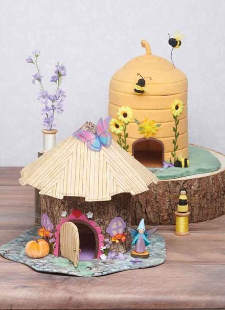 S9839 Fabric Critter Houses and Peg Doll Accessories by Carla Reiss Design