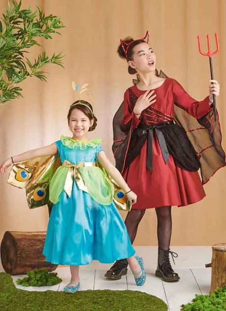 S9841 Children's and Girls' Costumes by Andrea Schewe Designs