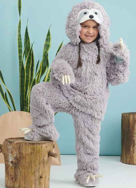 S9842 Children's Animal Costumes by Andrea Schewe Designs