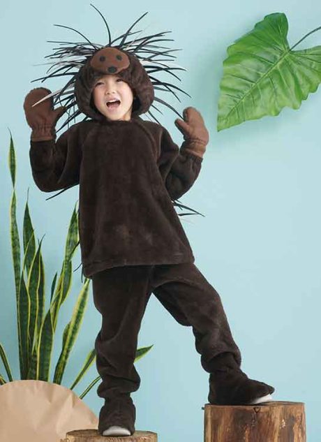 S9842 Children's Animal Costumes by Andrea Schewe Designs