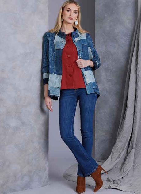 V1970 Misses' Vest and Jacket by Marcy Tilton