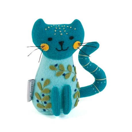 "Bluebell the Cat" pin cushion