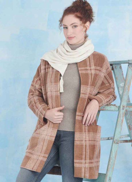 S9853 Misses' Coats and Scarf by Elaine Heigl Designs
