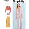 S9857 Misses' Knit Loungewear
