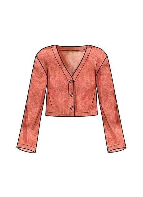 S9857 Misses' Knit Loungewear - Image 4