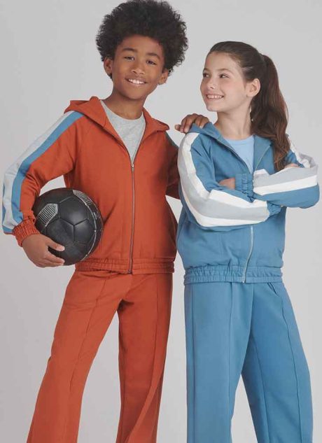 S9865 Girls' and Boys' Jacket and Pants